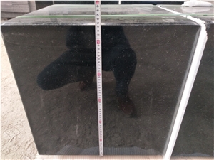 China Hebei Black G694 Granite Chair Table Set-Polished