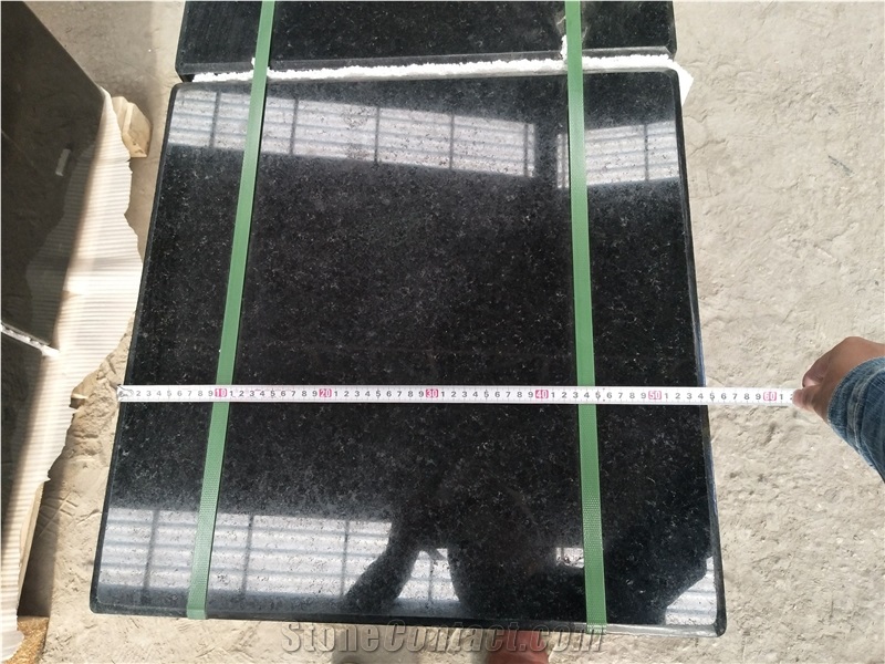 China Hebei Black G694 Granite Chair Table Set-Polished