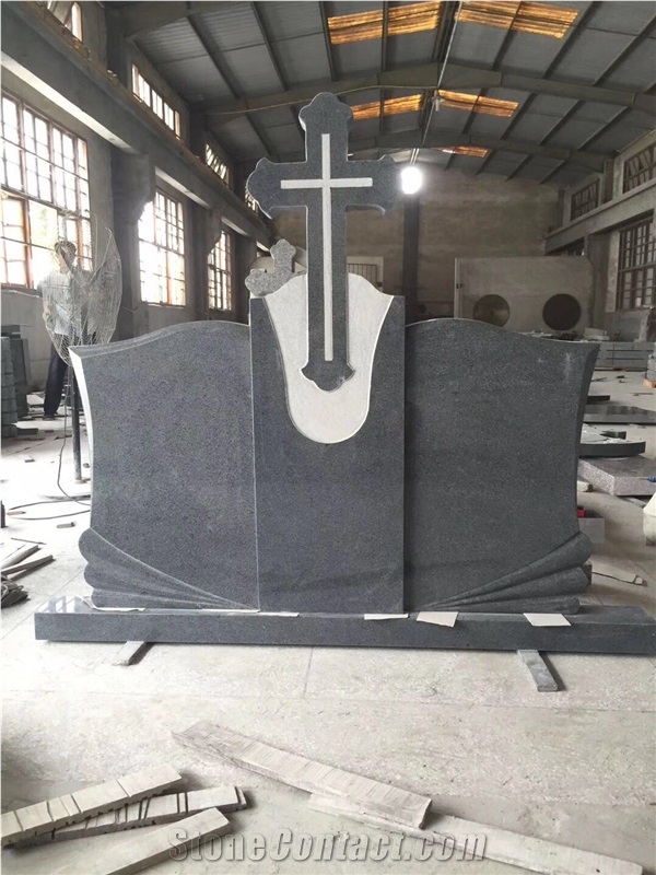 China Impala G654 Granite Momuments Tombstone Head