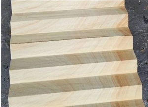 China Yellow Sandstone Slabs Flooring Wall