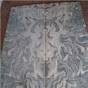 Chinese Juparana Granite Sand Wave Slabs