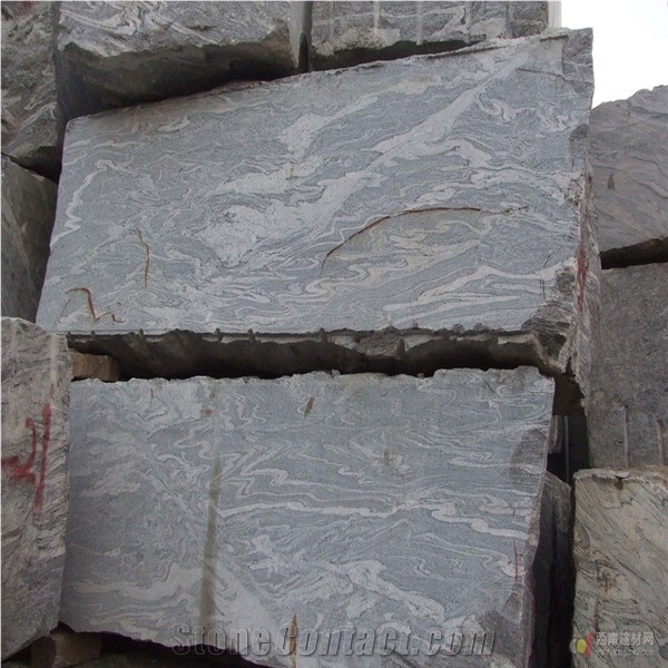 Chinese Juparana Granite Sand Wave Slabs