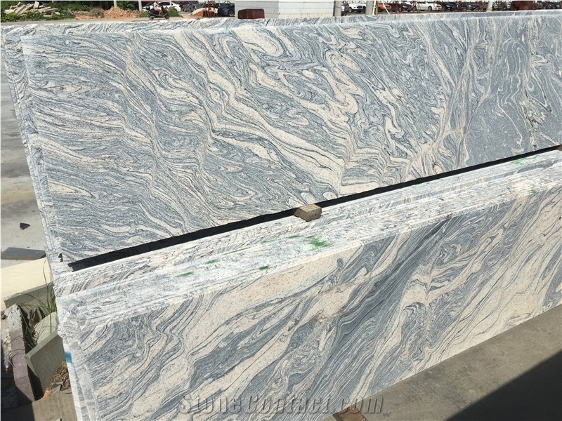 Chinese Juparana Granite Sand Wave Slabs