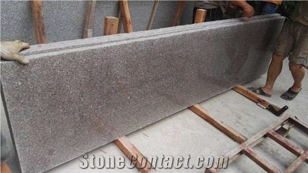Chinese Pearl Pink & Misty Rose G617 Granite Slabs