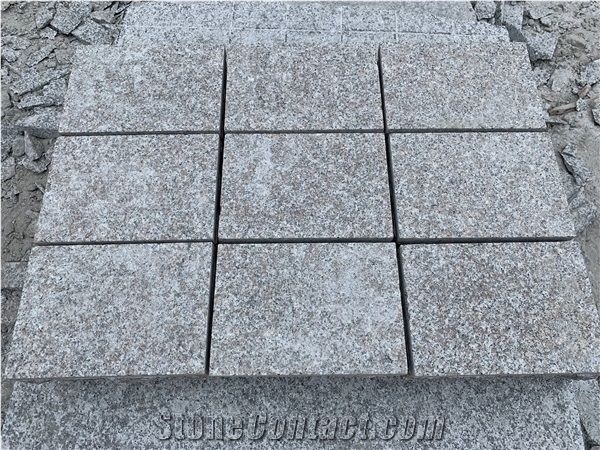 Chinese Pearl Pink & Misty Rose G617 Granite Slabs