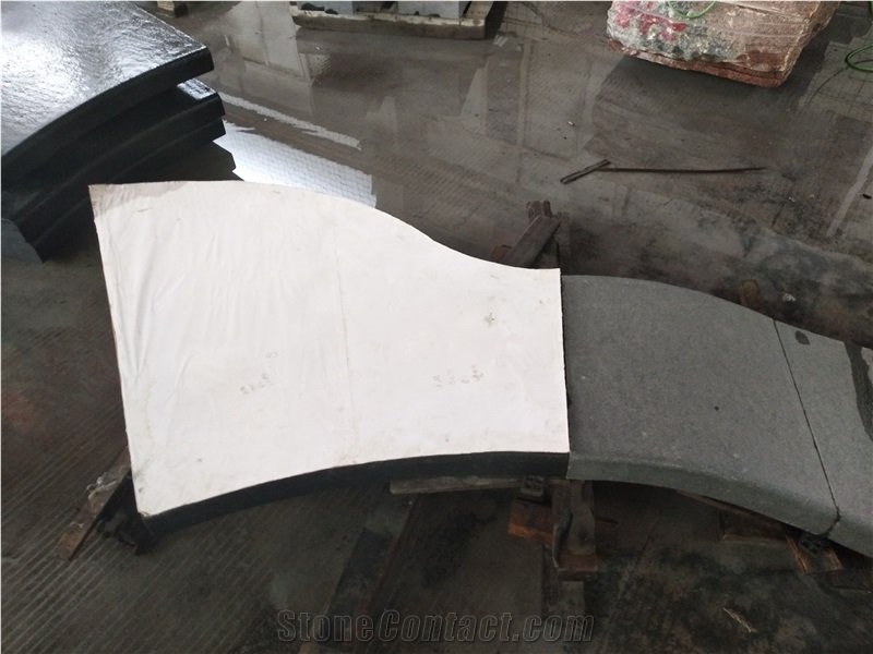 Chinese Shanxi Black Granite Flamed Paving Stone