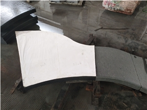 Chinese Shanxi Black Granite Flamed Paving Stone