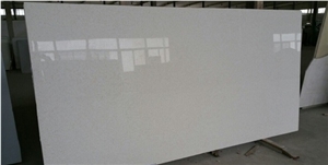 Crystal White Color Quartz Slabs