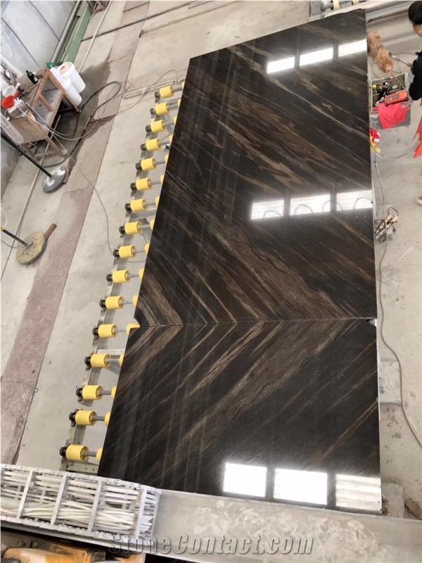 Fantasy Brown Sri Lanka Granite Slabs Tile for Worktop