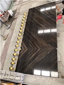 Fantasy Brown Sri Lanka Granite Slabs Tile for Worktop