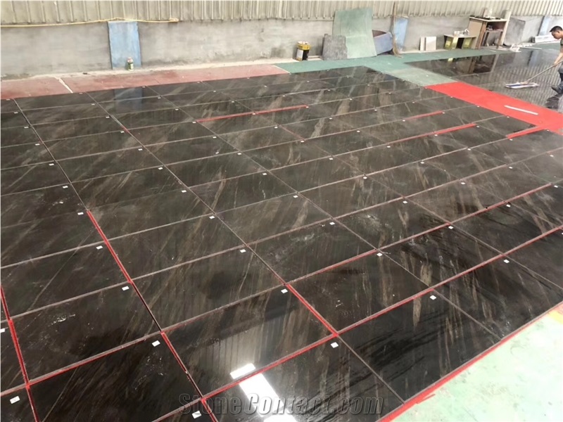 Fantasy Brown Sri Lanka Granite Slabs Tile for Worktop
