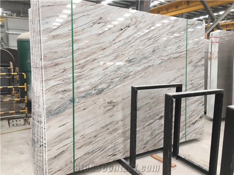 Fantasy Purple Marble Polished Slabs Wall Cladding