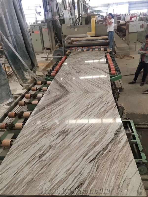 Fantasy Purple Marble Polished Slabs Wall Cladding