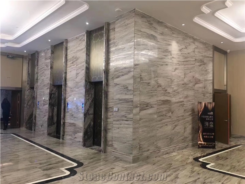 Fantasy Purple Marble Polished Slabs Wall Cladding