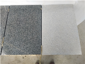 G343 Shandong Grey Granite Bush Hammered Pavings