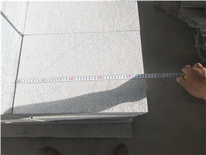 G343 Shandong Grey Granite Bush Hammered Pavings