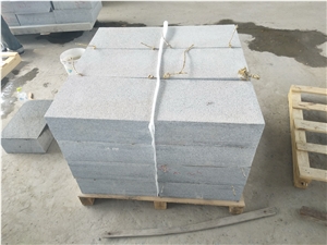 G343 Shandong Grey Granite Bush Hammered Pavings