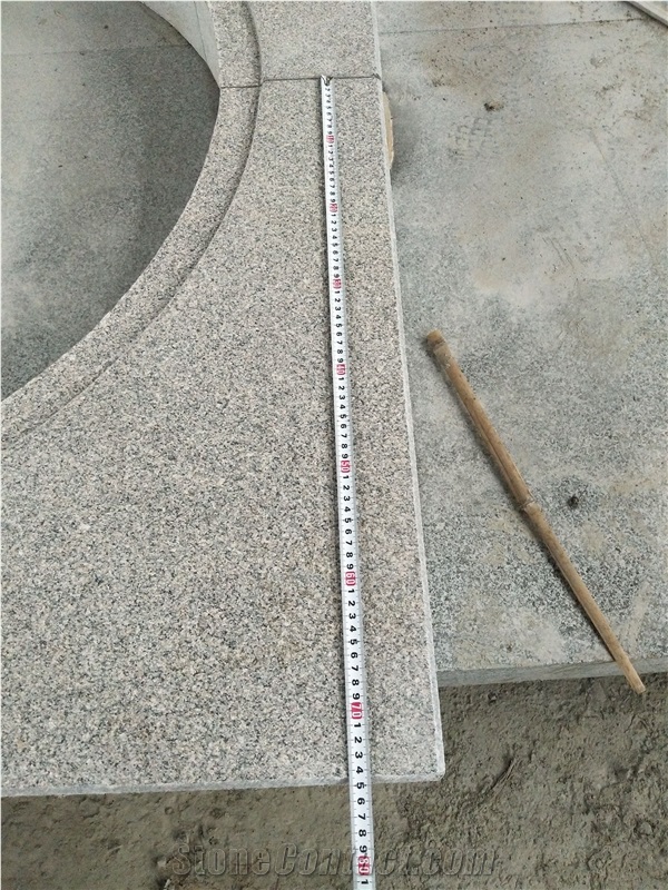 G354shandong Red Granite Tree Pool Fire the Garden
