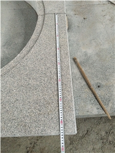 G354shandong Red Granite Tree Pool Fire the Garden