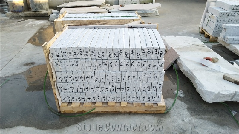 G358 China Muping Grey Surface Flamed Paving Stone