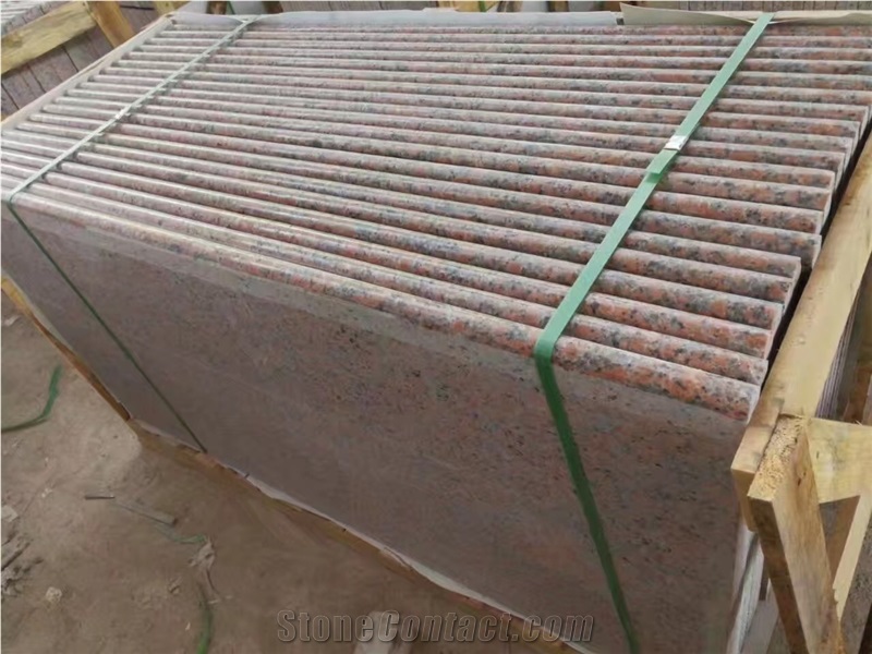 G562 Chinese Maple Red Granite Stairs & Steps