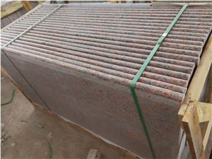 G562 Chinese Maple Red Granite Stairs & Steps