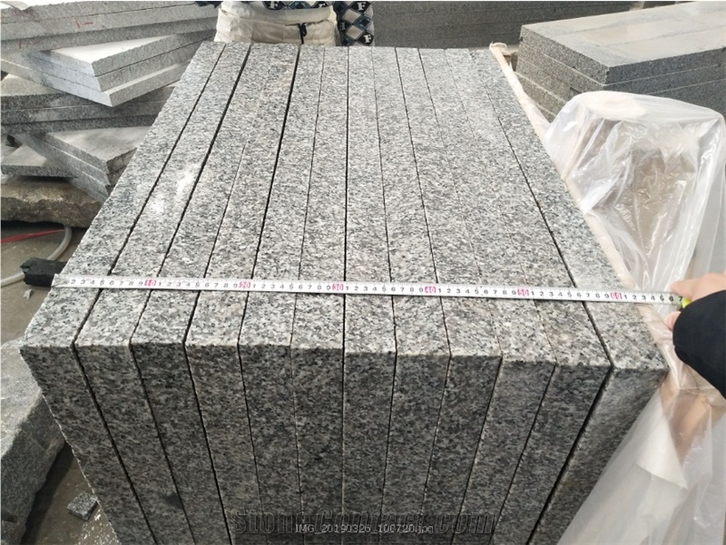 G623 China Grey Granite Flamed Flooring Tile Slabs