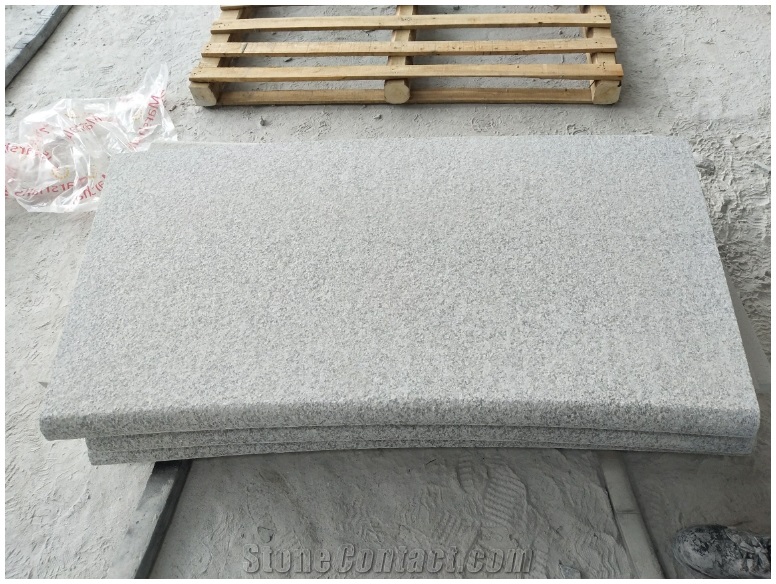 G623 China Grey Granite Flamed Stair Treads