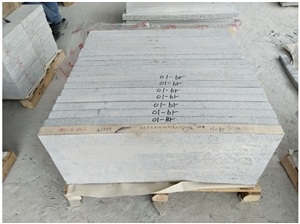 G623 China Grey Granite Flamed Stair Treads