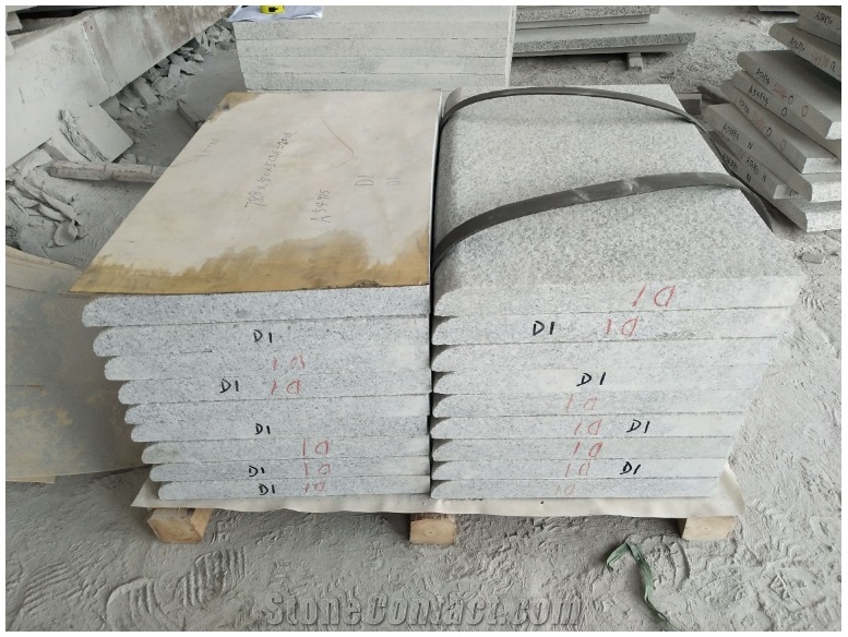 G623 China Grey Granite Flamed Stair Treads