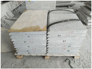 G623 China Grey Granite Flamed Stair Treads