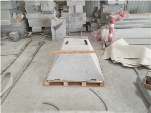 G623 Chinese Grey Granite Bush Hammered Curbstone