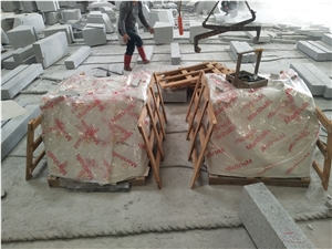 G623 Chinese Grey Granite Bush Hammered Curbstone