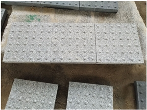 G623 Grey Granite Sandblasted Blind Stone Pavers