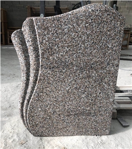 G664 Pink Granite New Tombstone Headstone Monument