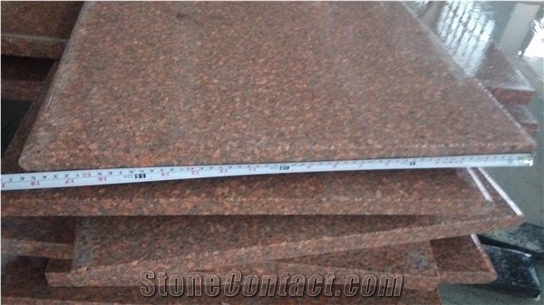 G683 Slabs & Tiles & Skirting, China Red Granite