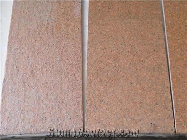 G683 Slabs & Tiles & Skirting, China Red Granite