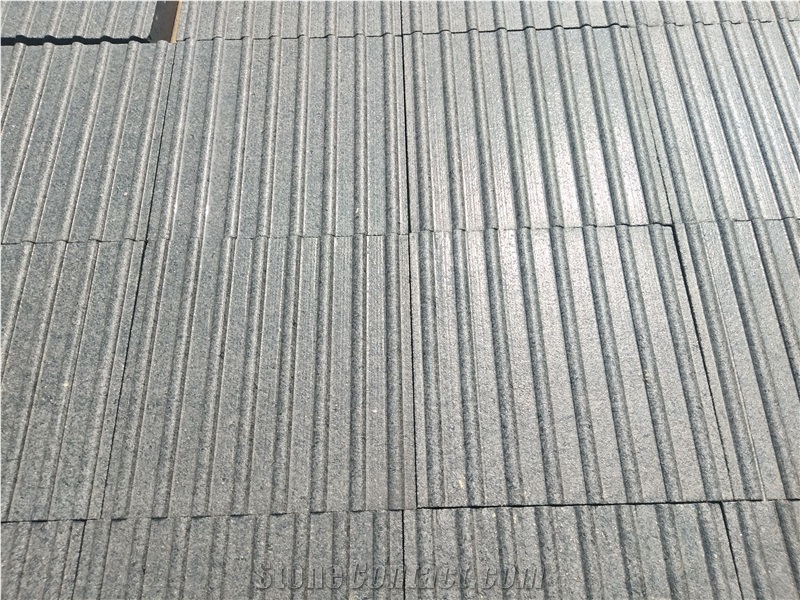 Hebei Black G694 Sand Blasted Blind Stone Pavers