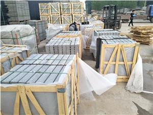 Hebei Black G694 Sand Blasted Blind Stone Pavers