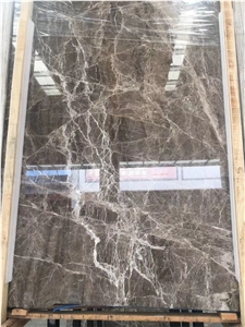 Hermes Grey Ash Gray Marble Polished Slabs & Tiles