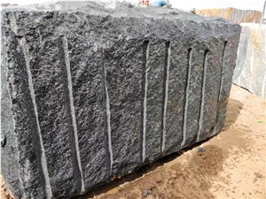 India Black Granite Blocks Polished Slabs Monument