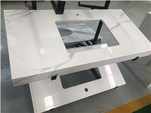 Inkjet Printing Nano Crystallized Quartz Slabs