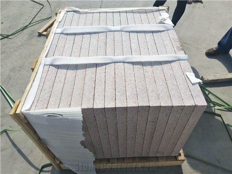 Isola Red G386 Granite Flamed Floor Covering