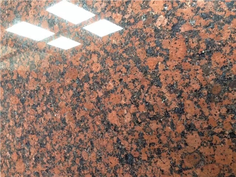 Red Carmen Red Baltic Granite  Balustrades
