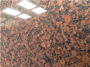Red Carmen Red Baltic Granite  Balustrades