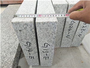 Light Grey G358 Granite Bush Hammered Pavers