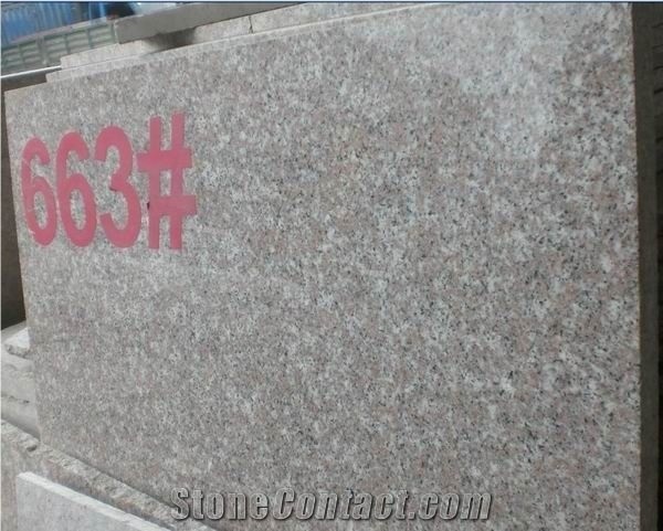 Luoyuan Cherry Flower Red G663 Granite Slabs Tiles