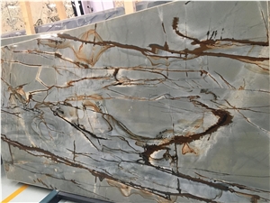 Luxury Natural Blue Roma Quartzite Slabs & Tiles