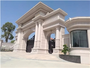 Moca Cream Limestone  Slabs Creme Beige  Facades