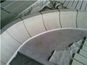 Moca Creme Limestone Porch Column Pillar Entrance